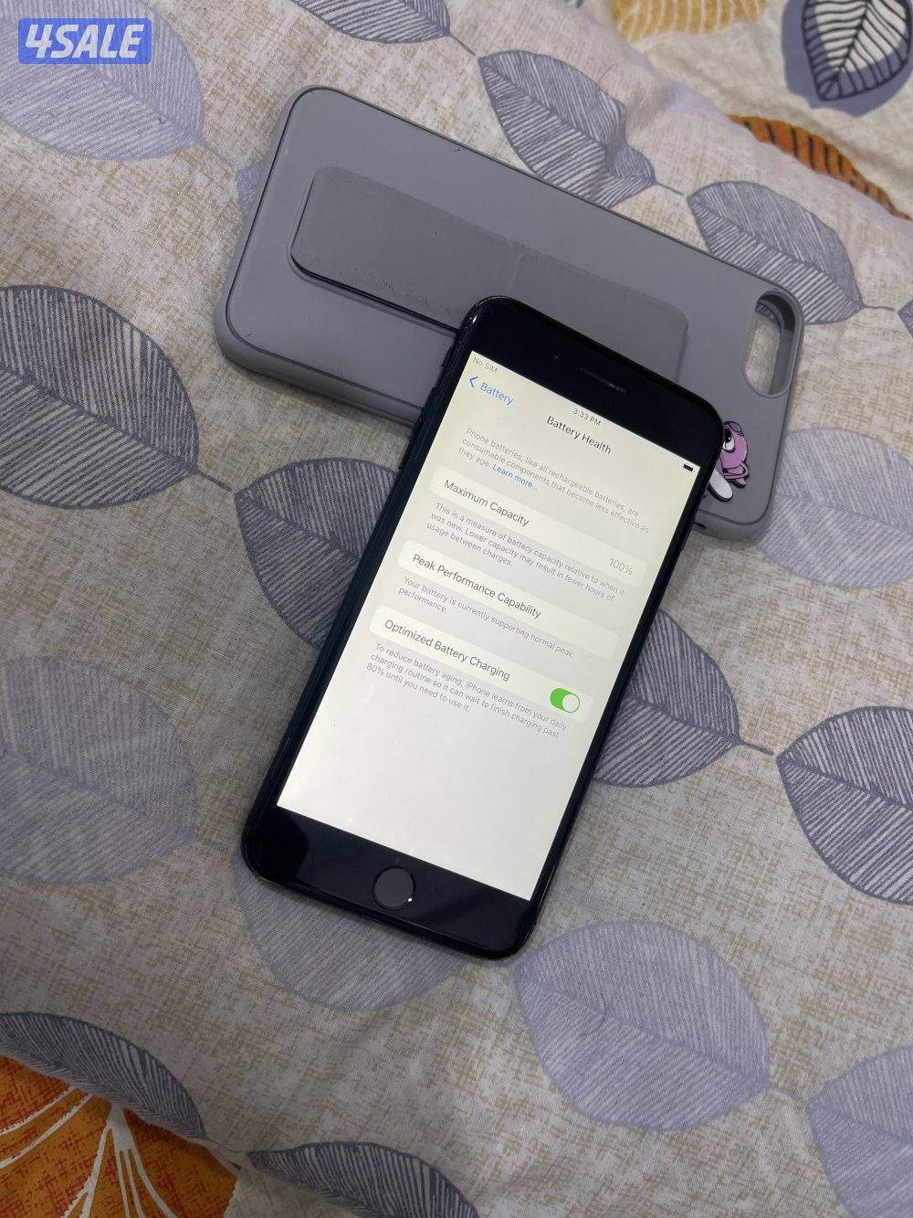 ايفون 7 بلس 256 قيقا نظيف وشغال تمام ما شي خربان ينزل كل البرامج4