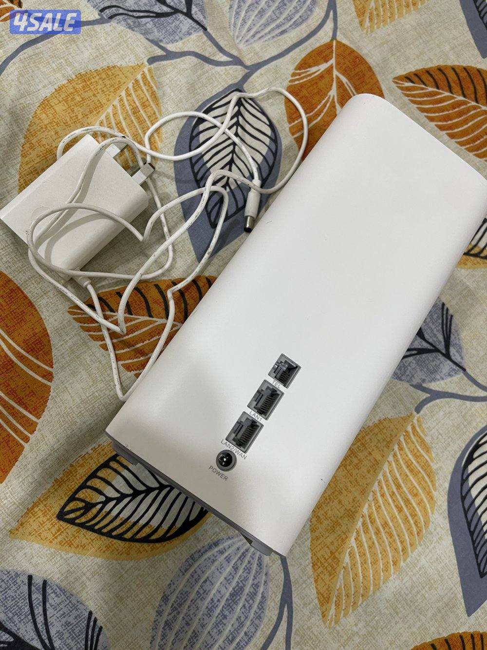 راوتر هواوي برو 5 ثابت نظيف جدا وشغال تمام 5g مع واير الشحن2