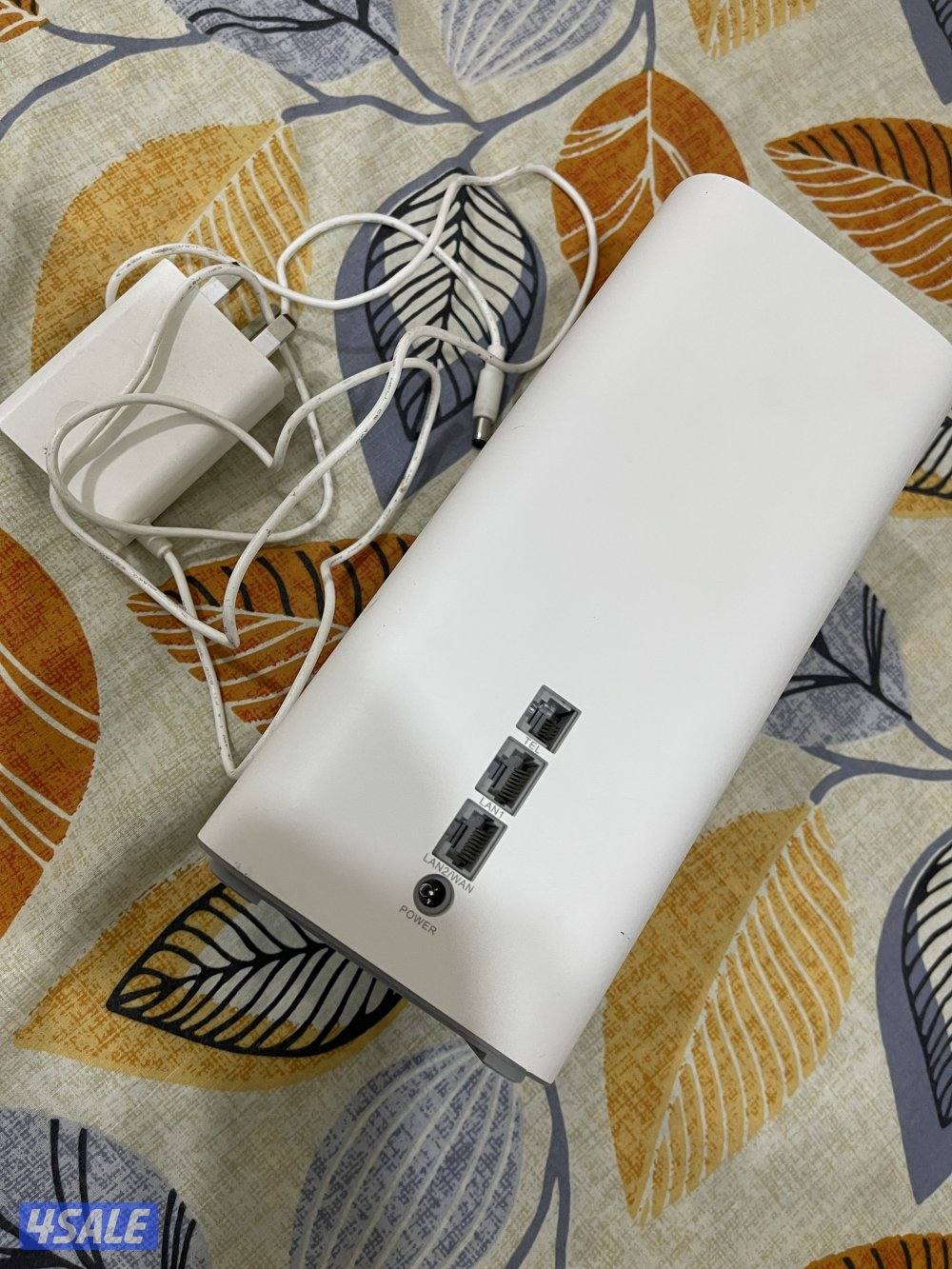 راوتر هواوي برو 5 ثابت نظيف جدا وشغال تمام 5g مع واير الشحن4