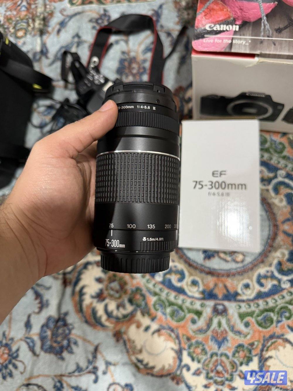 كاميرا كانون 250D مع عدستين1