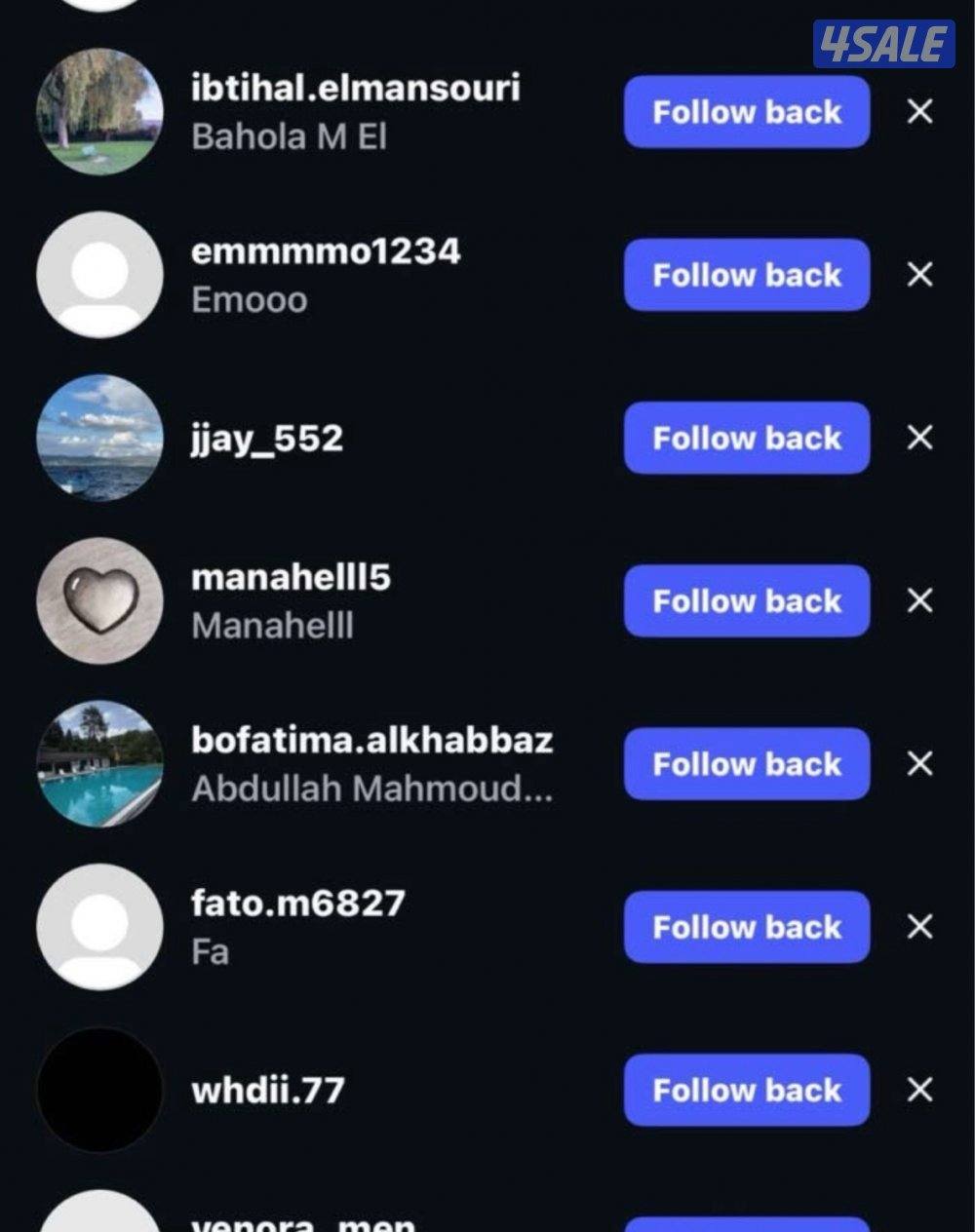 حساب أنستقرام 13k5