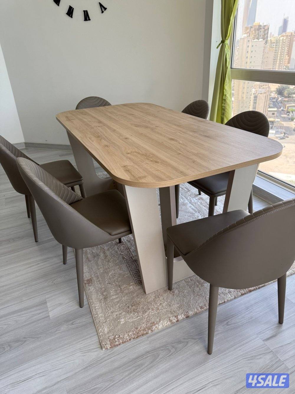 Dining Table and Chairs for 6 people1