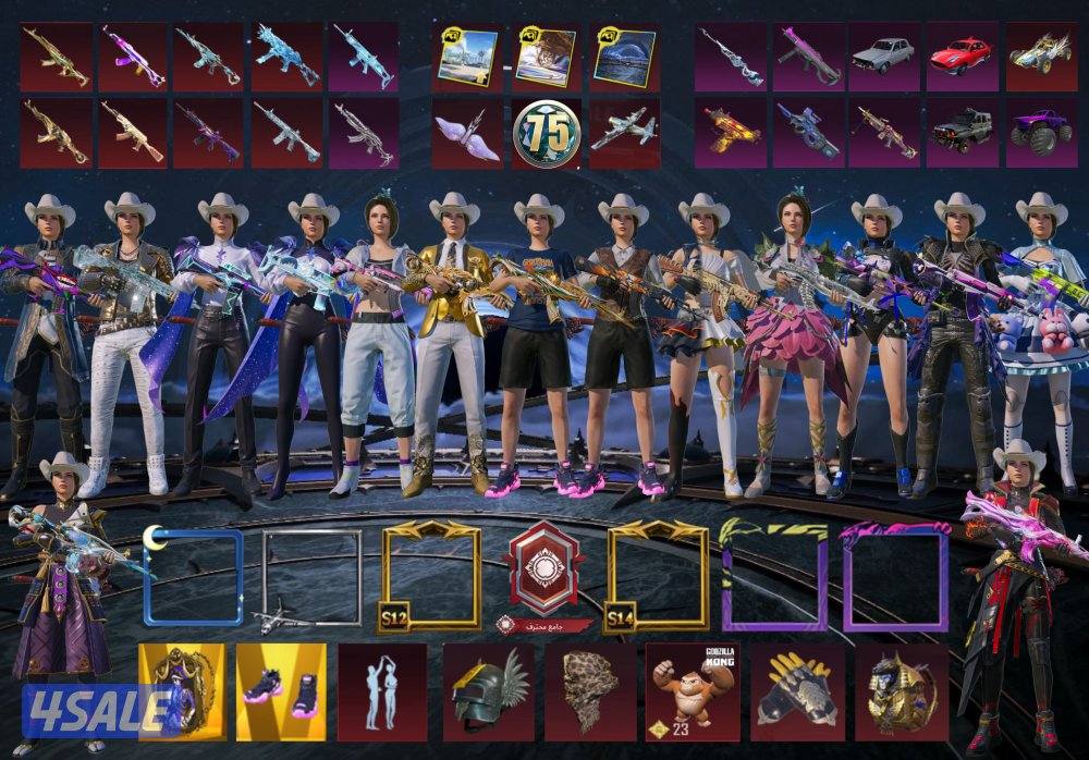 للبيع حساب ببجي0