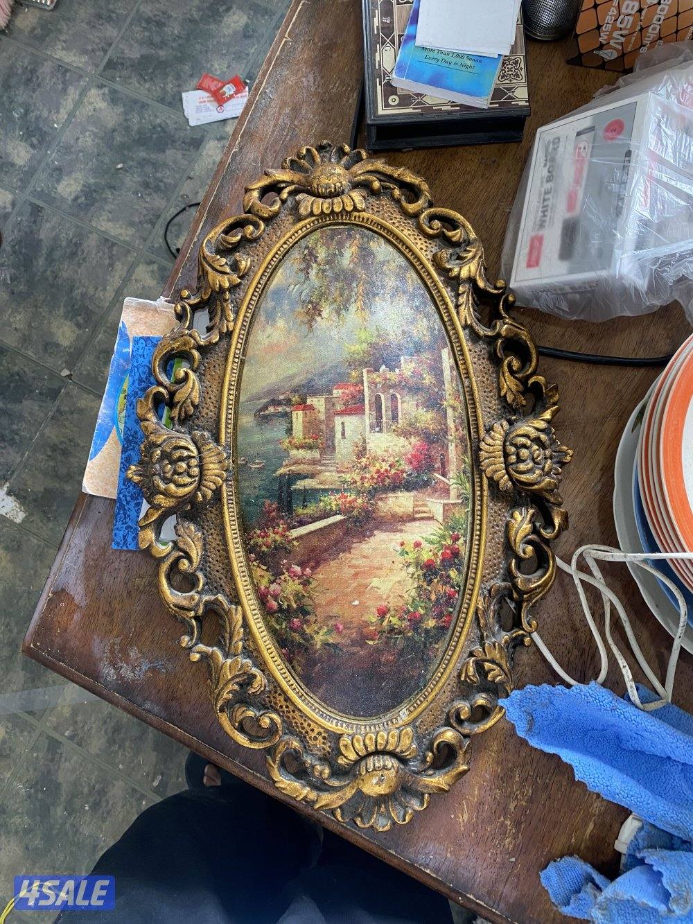 2 Framed Landscape Paintings - لوحات جدارية عدد ٢1