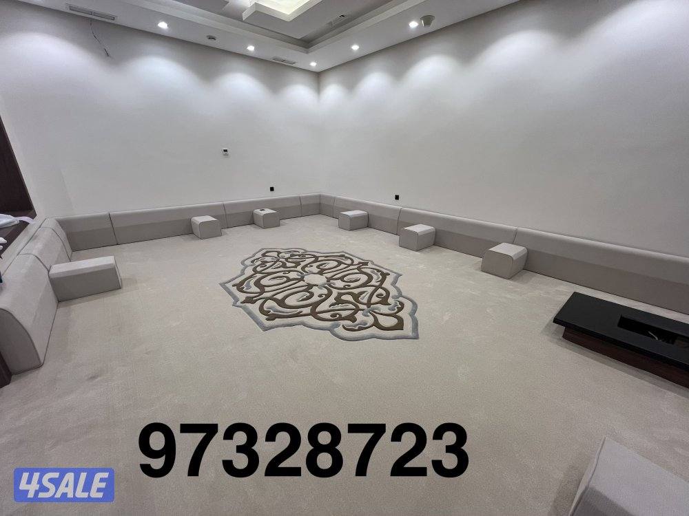 تفصيل كل أنواع الستاير وتنجيد وتفصيل كنب ديوانيات جلسات مساند ومطارح و1