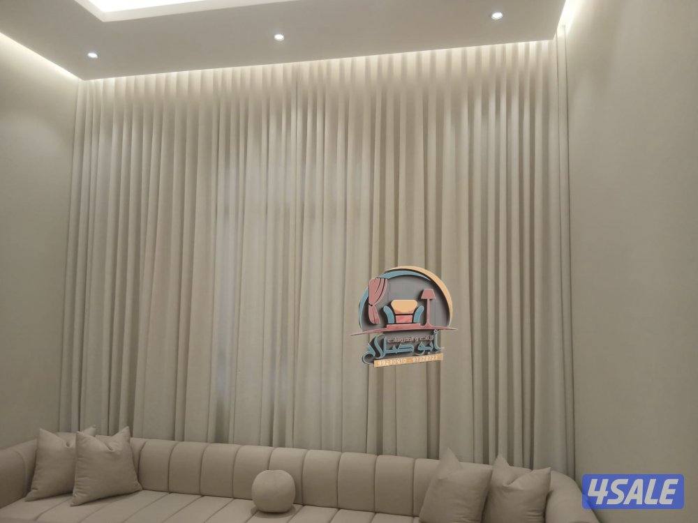 تفصيل كل أنواع الستاير وتنجيد وتفصيل كنب ديوانيات جلسات مساند ومطارح و2