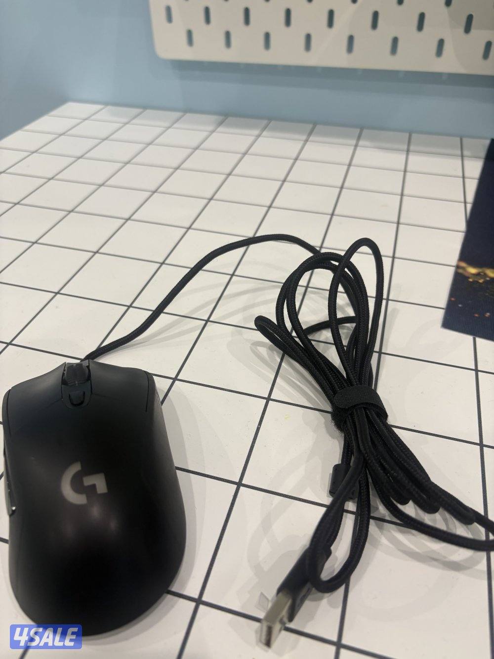 ماوس لوجيتيك G403  اصلي مستعمل حالته جيدة و فيه إضاءة  RGB0