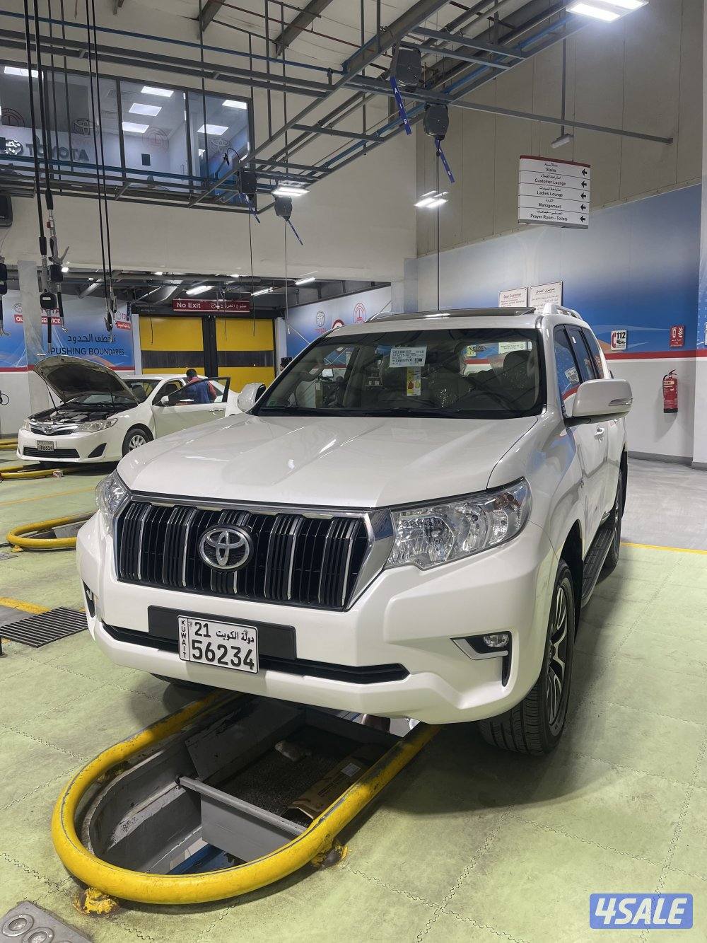 للبيع برادو 2022 صبغ الوكالة1