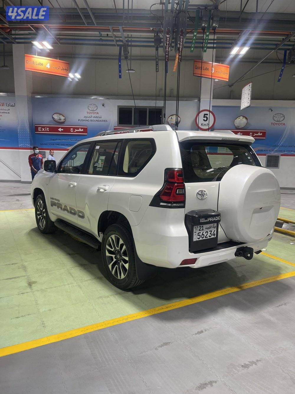 للبيع برادو 2022 صبغ الوكالة2