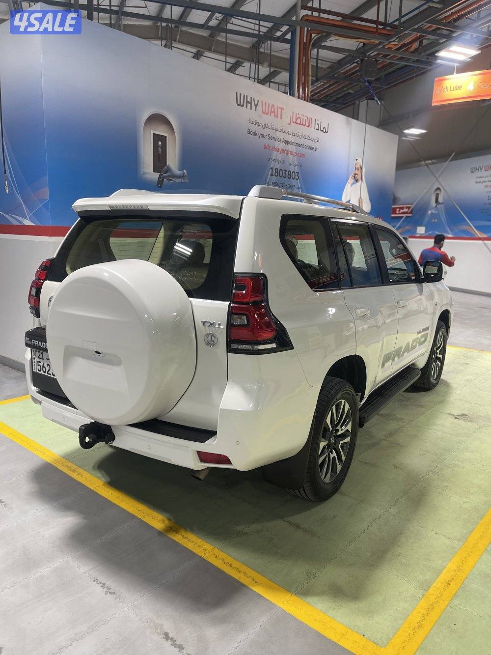 للبيع برادو 2022 صبغ الوكالة4