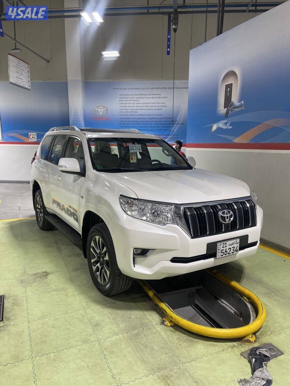 للبيع برادو 2022 صبغ الوكالة6