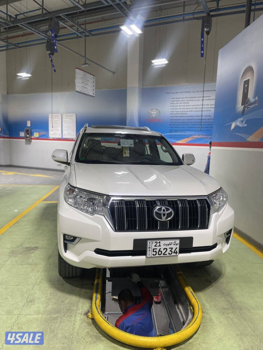 للبيع برادو 2022 صبغ الوكالة7