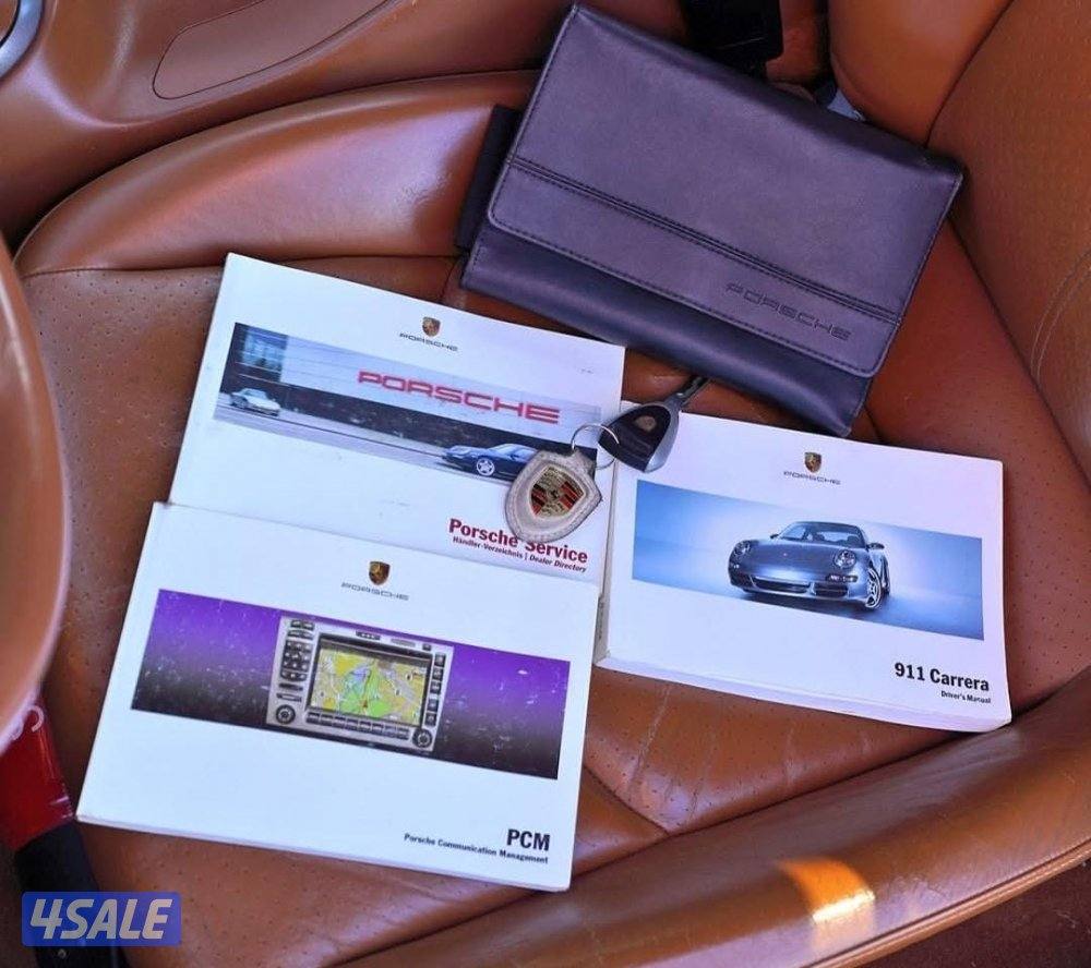 بورش 911 كاريرا 2008 نظيفة جدا بدون حوادث أو اصباغ9