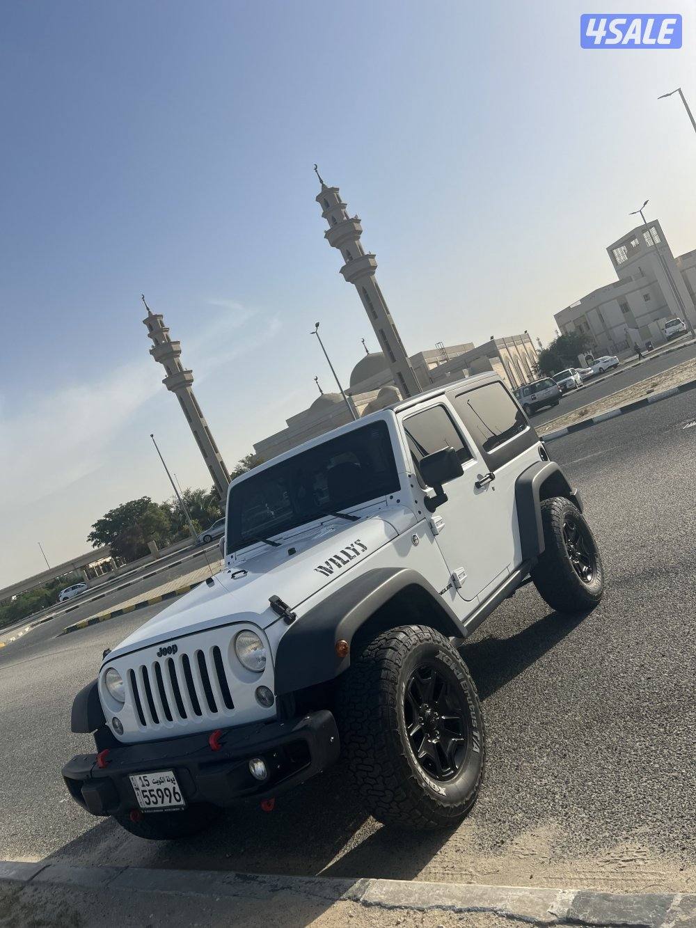 للبيع رانجلر 2017 بحاله الوكاله -ماشي150الف- شرط الفحص0