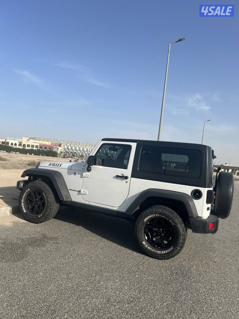 للبيع رانجلر 2017 بحاله الوكاله -ماشي150الف- شرط الفحص1