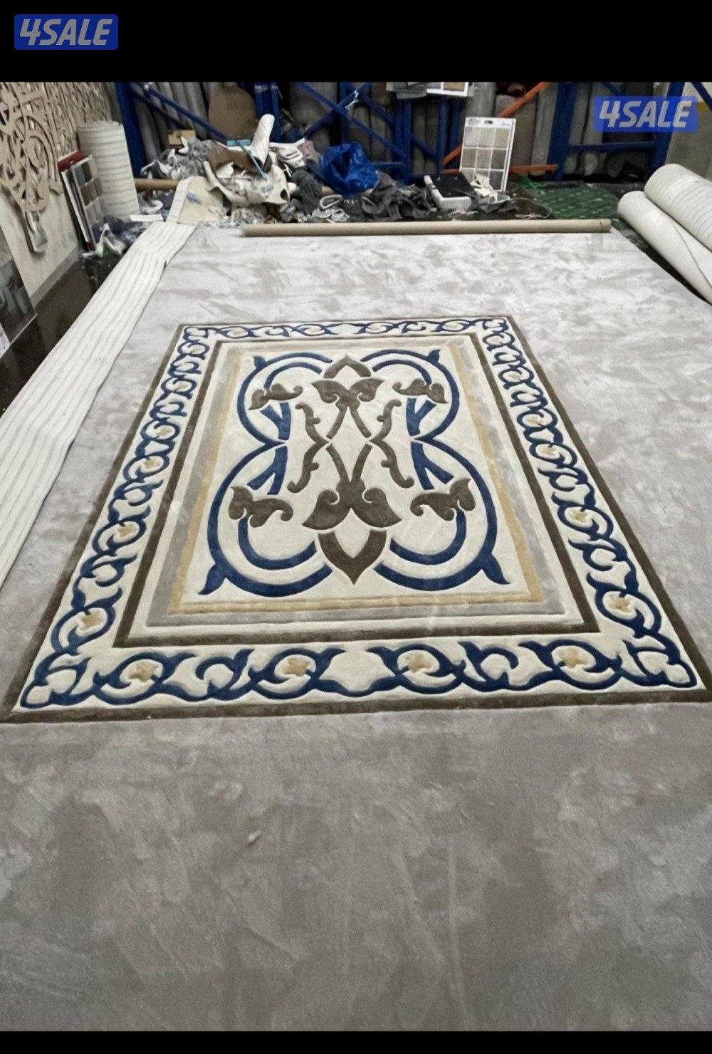 افرش ديوانيتك بأفضل انواع السجاد تركي نقشات حفر مساند بقلي ستاير كنبات7