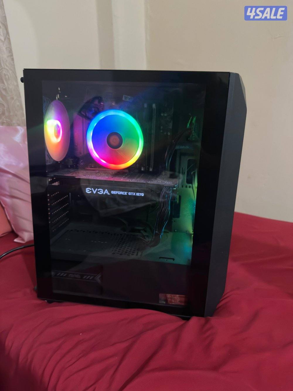 Gaming PC Bundle – i5-8400 + GTX 1070 + 144Hz ASUS Monitor1