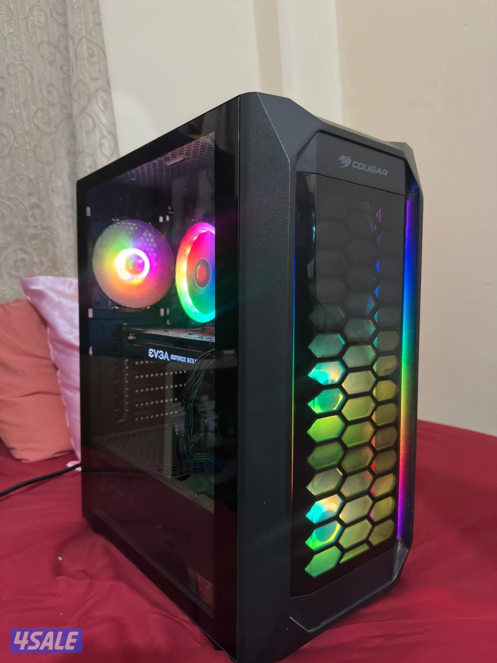 Gaming PC Bundle – i5-8400 + GTX 1070 + 144Hz ASUS Monitor2