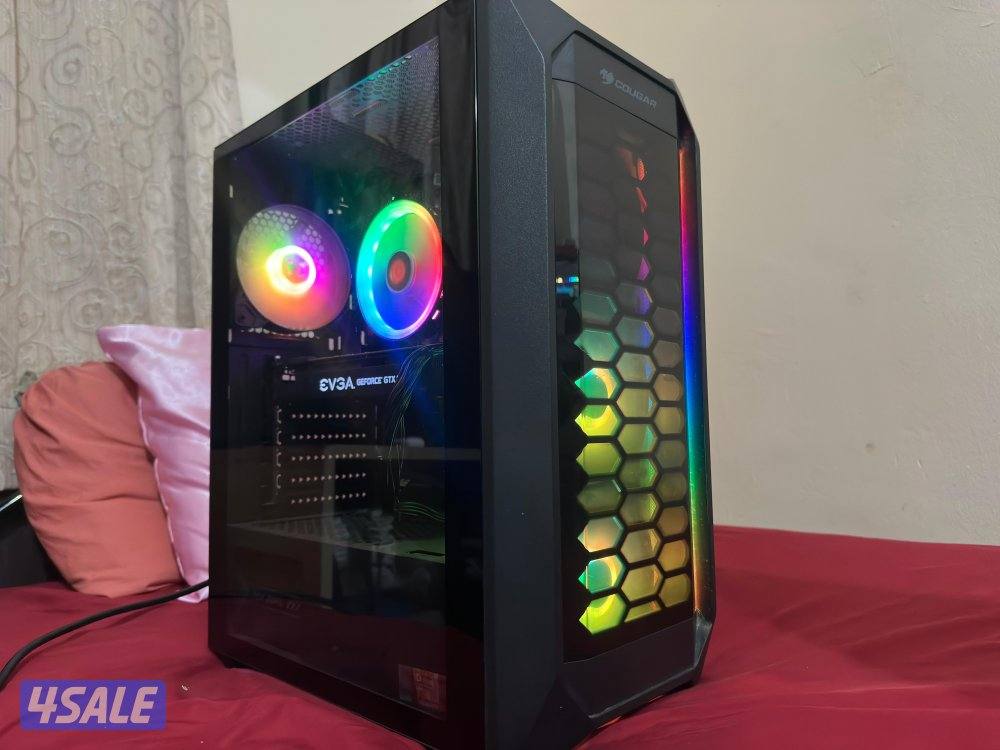 Gaming PC Bundle – i5-8400 + GTX 1070 + 144Hz ASUS Monitor3