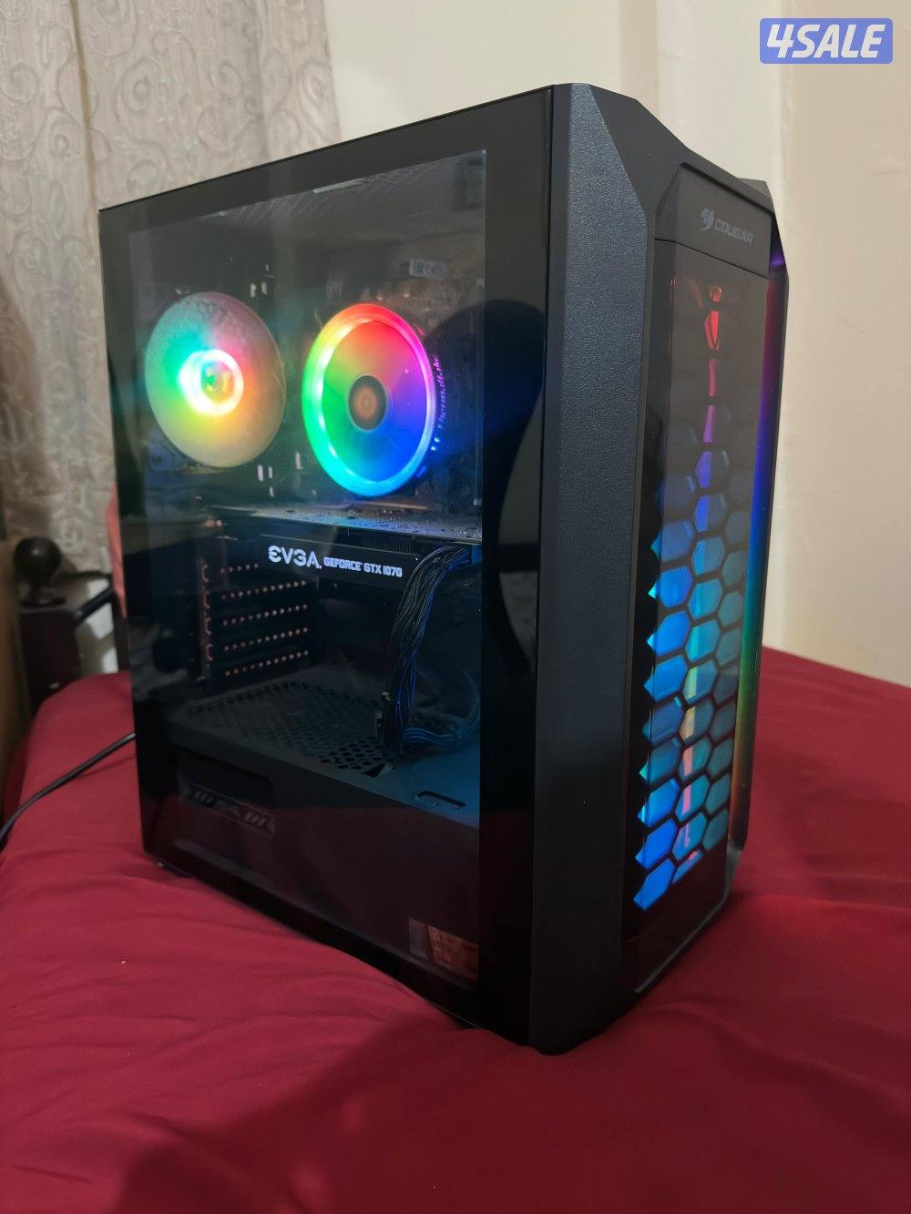 Gaming PC Bundle – i5-8400 + GTX 1070 + 144Hz ASUS Monitor4