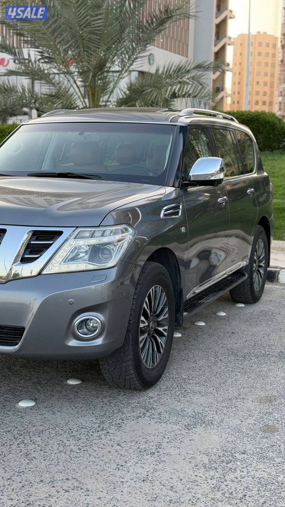 باترول بلاتينيوم سيتي موديل 2016 // داخليه تان2