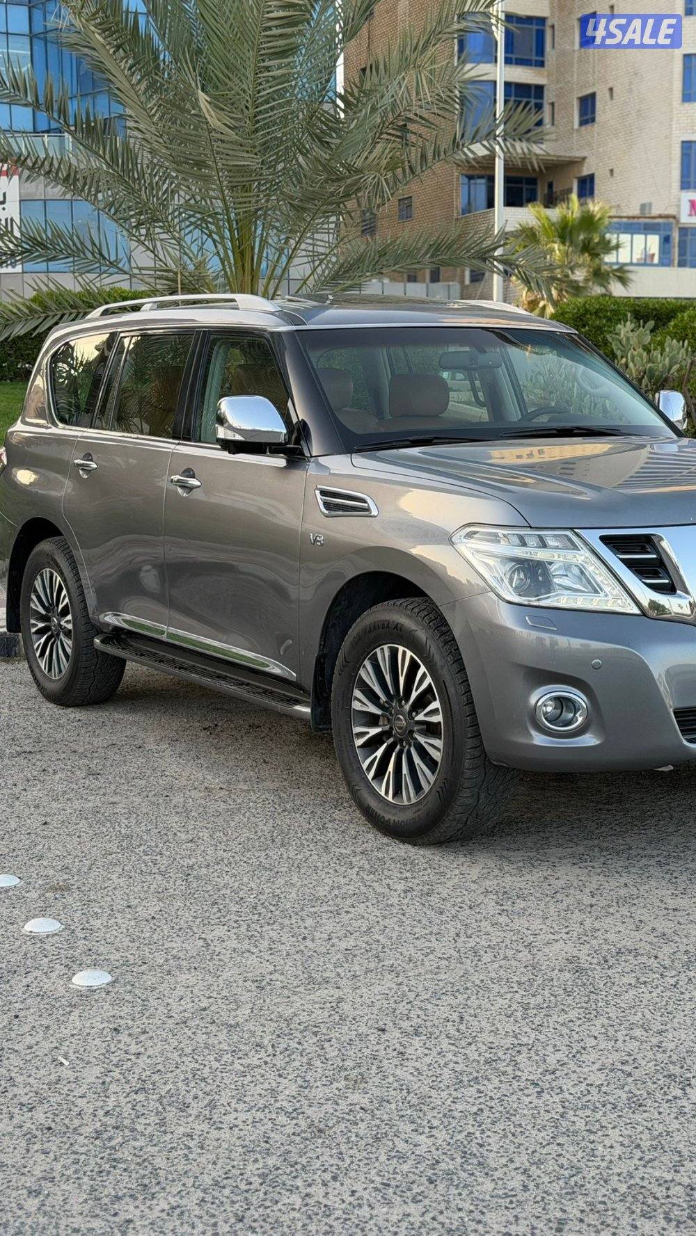 باترول بلاتينيوم سيتي موديل 2016 // داخليه تان3