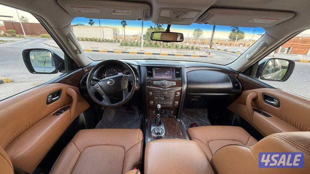 باترول بلاتينيوم سيتي موديل 2016 // داخليه تان9