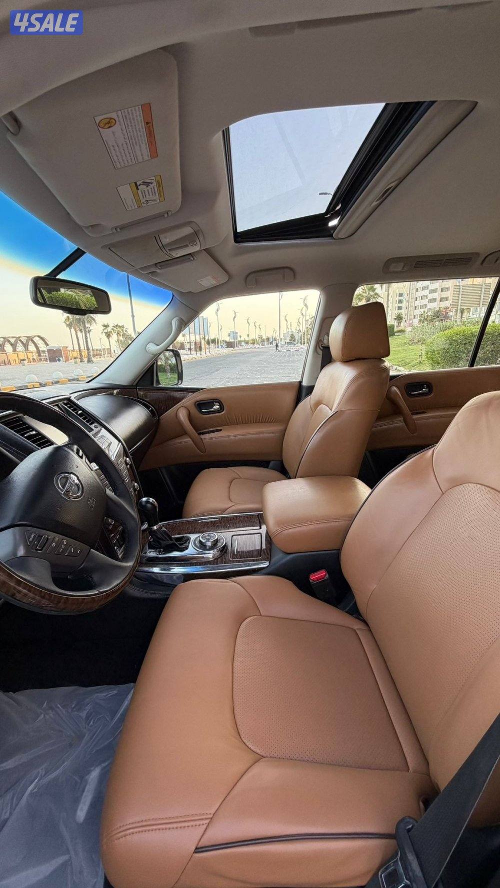 باترول بلاتينيوم سيتي موديل 2016 // داخليه تان10