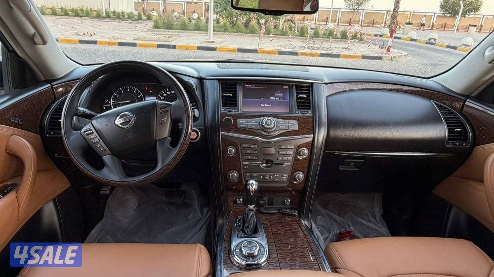 باترول بلاتينيوم سيتي موديل 2016 // داخليه تان12