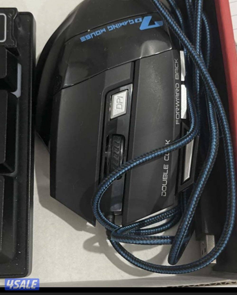 اكسسوارات ماوس وكيبورد مستعمل يومين نضيف وقابل للبدل وغير شامل التوصيل0