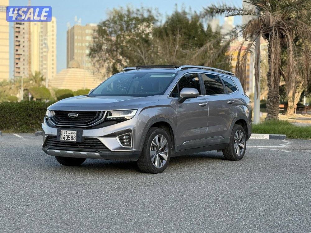 للبيع جيلي اوكفانغو 2022 - صبغ الوكاله - أعلي مواصفات - 7 مقاعد0