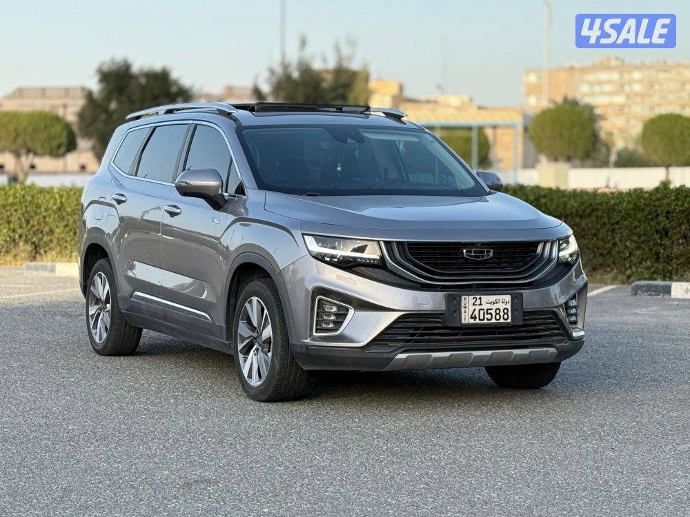 للبيع جيلي اوكفانغو 2022 - صبغ الوكاله - أعلي مواصفات - 7 مقاعد1