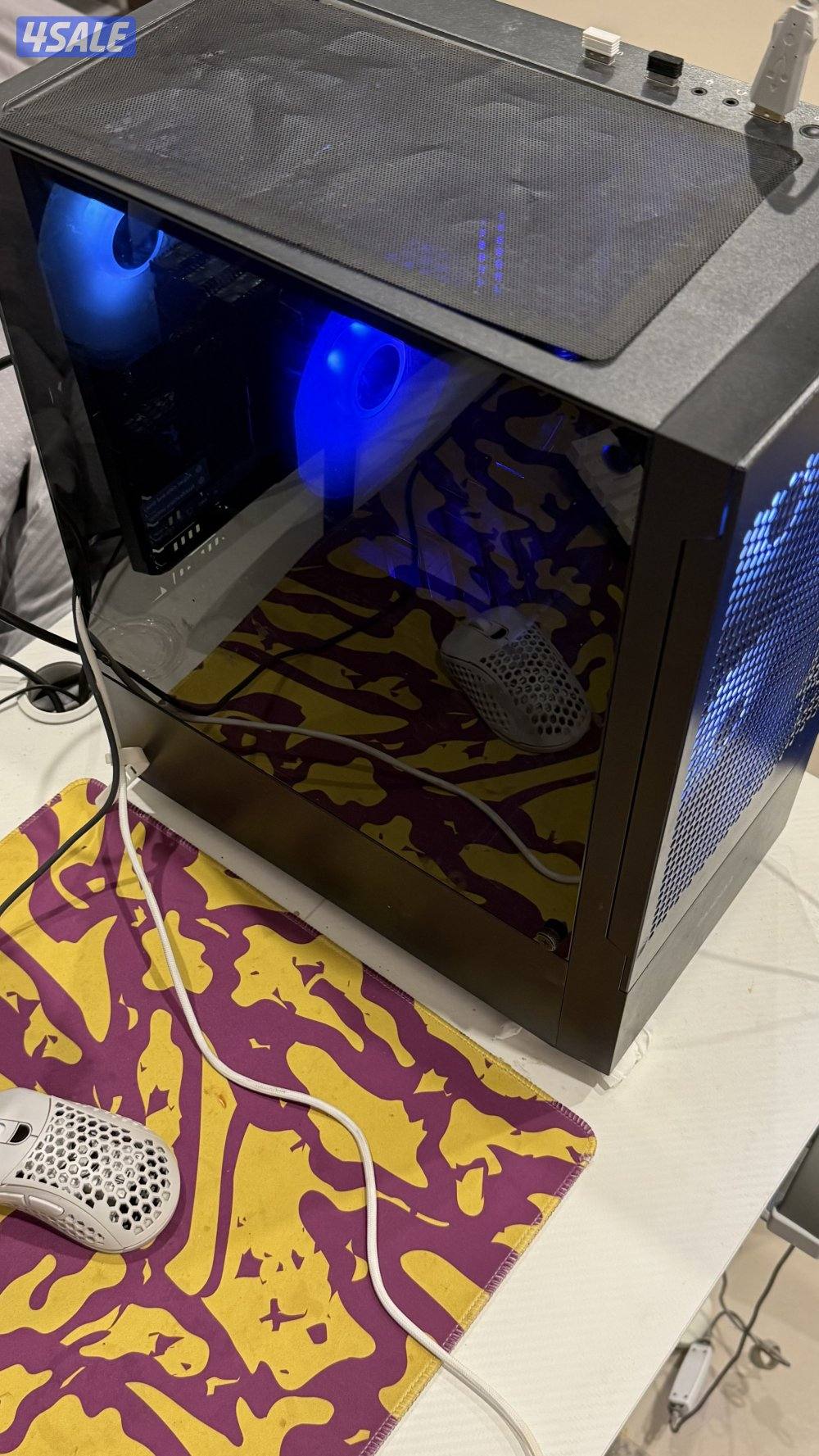 ست اب كامل موصفات البيسي( 4060rtx،(معالج12400f) i5 (رامات16gbma) 512gb0