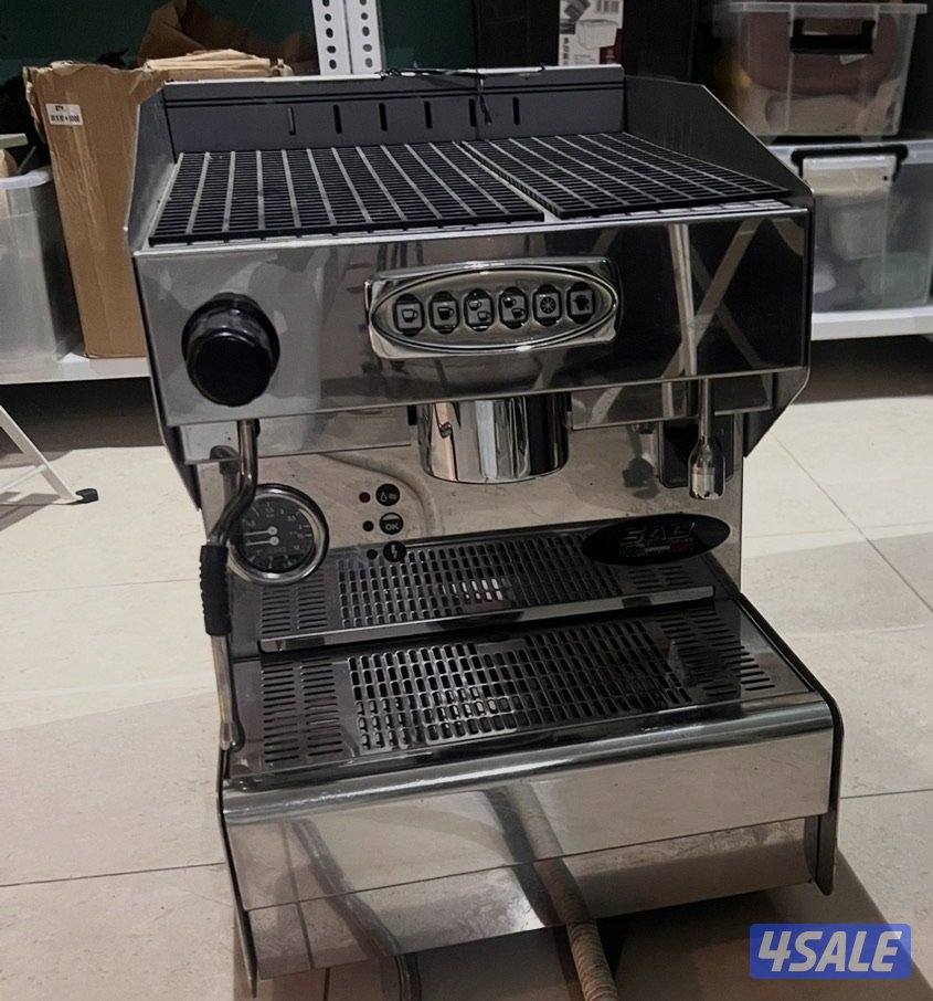 مكينة قهوة SBA ايطاليه كبير وطحونة مازر1