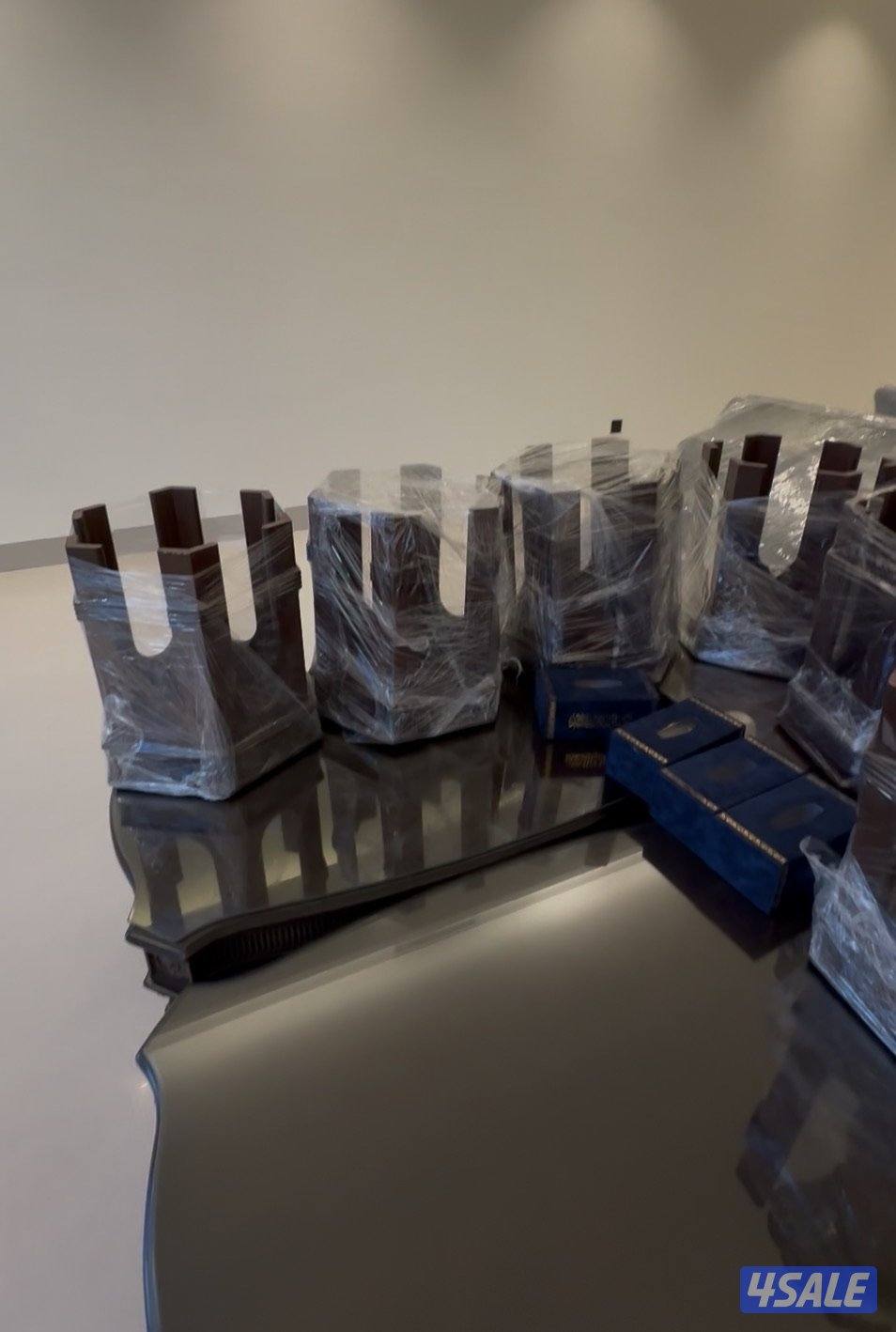 قنفات فخمة وراقية جدا من شمواه ٦ مقاعد تصلح لديوان  القطعة ٢:٨٠ سم2