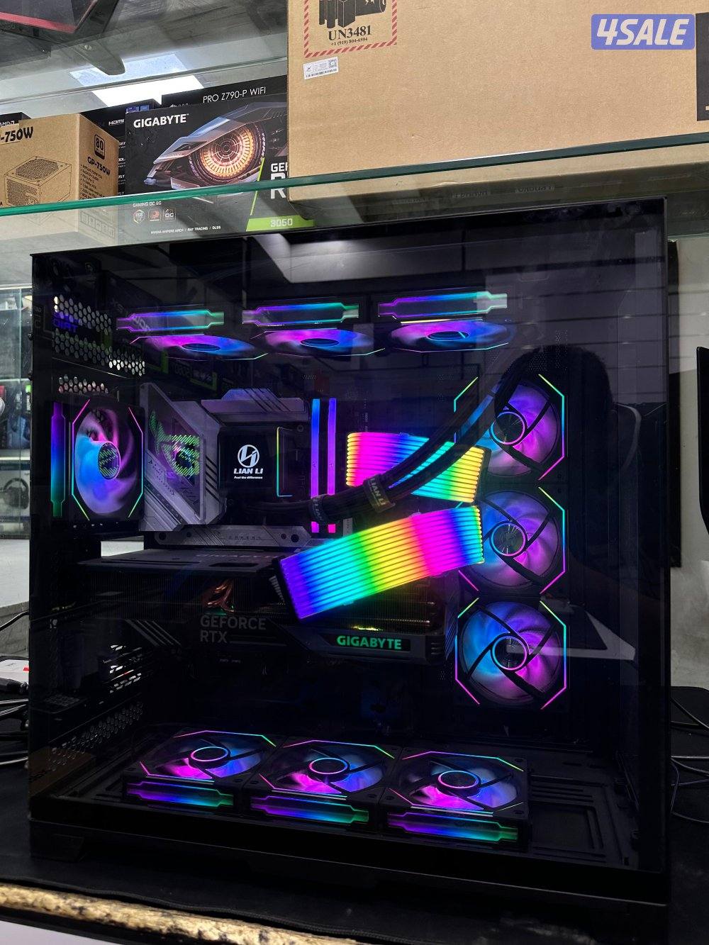 Pc core i9 14900k ram32gb ddr5 RTX4080super vga 16gb lionli ilqurad0