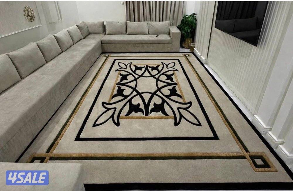 تركيب سجاد تركي ساده + حفر يدوي نقشات حسب الطلب0