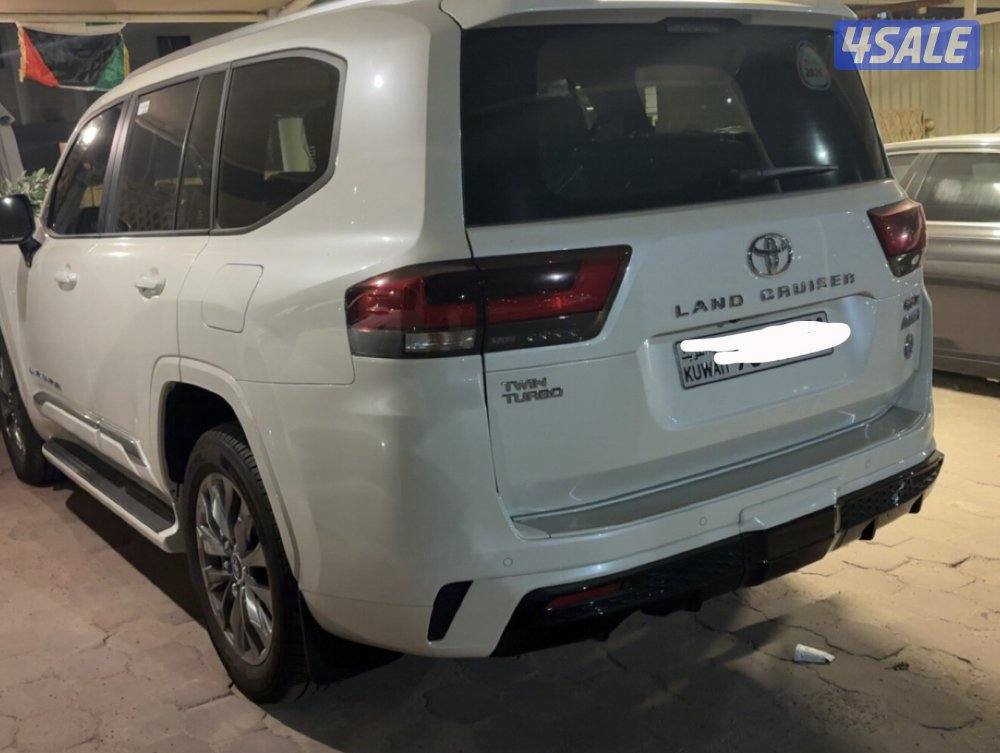لاند كروز جي اكس ار ايرو اس توين تيربو فل الكامل لونه ابيض صدفي حمايه1