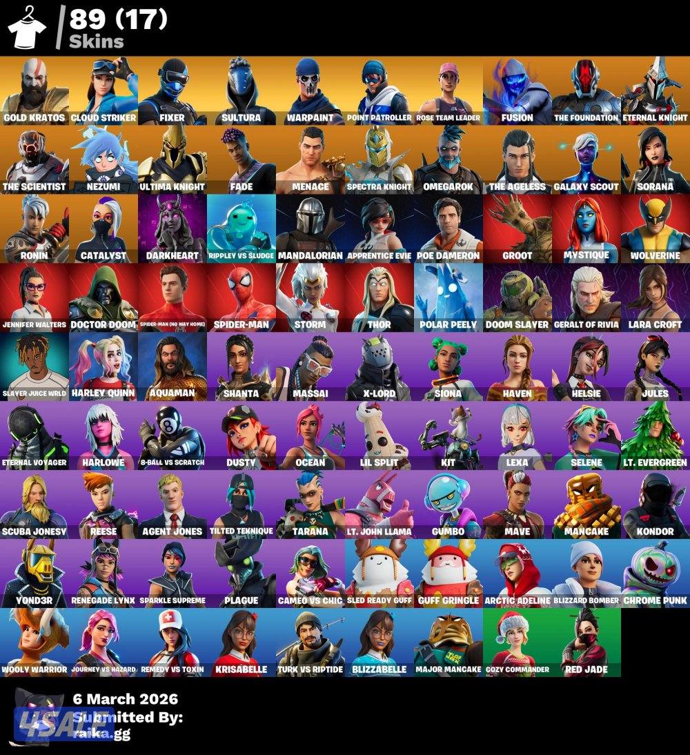 حساب للبيع فيه حيوانات نادره في ماب السرقه0