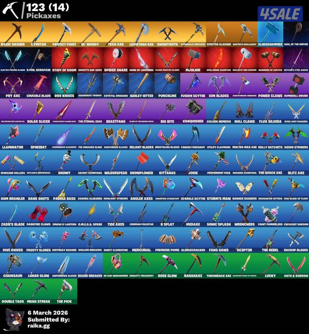 حساب للبيع فيه حيوانات نادره في ماب السرقه2