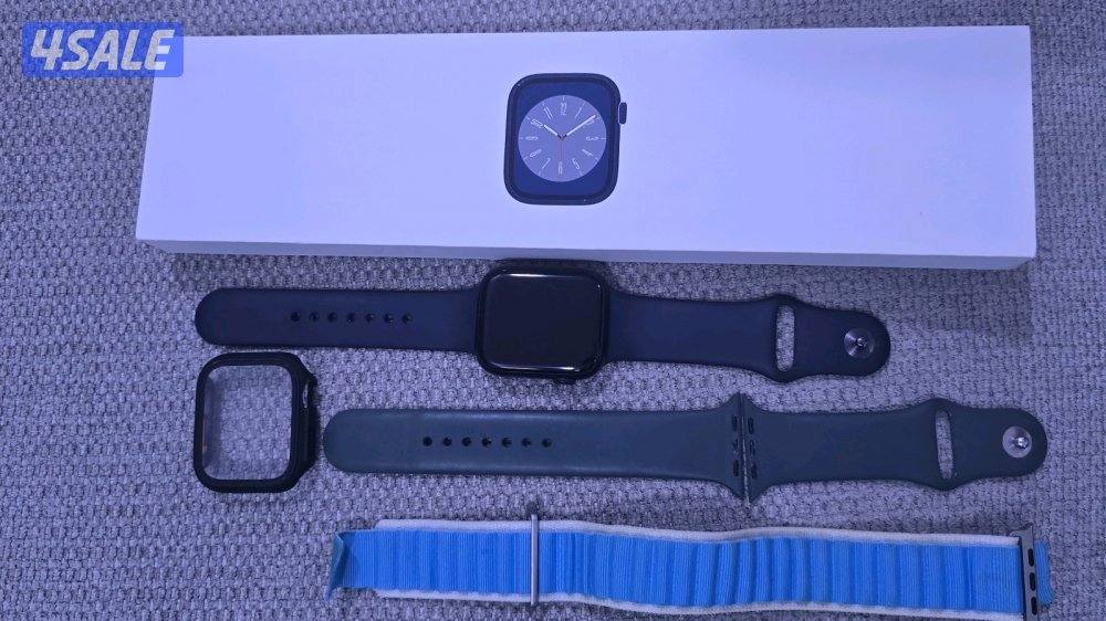 ساعه ابل سيريس 8 سبورت مقاس 45mm0