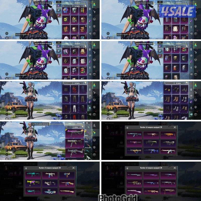 حساب ببجي امفور جوكر وايكي ثلجي كيل مسج حساب مرتب0