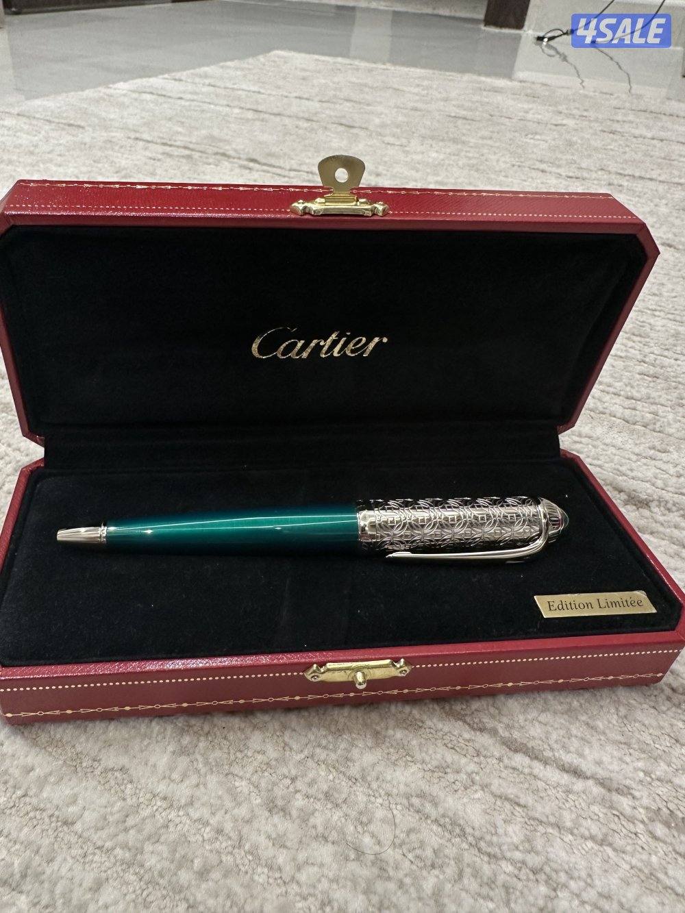 للبيع قلم كارتير رودستر الاخضر رباعي لمتد ادشن بكامل المرفقات1