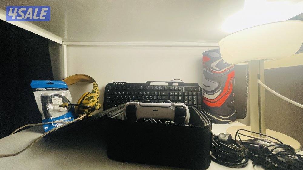حزمة سوني مع الماوس والكيبورد و سماعه جديده ماوس باد مع ٣ اتش دي بلاك٣0