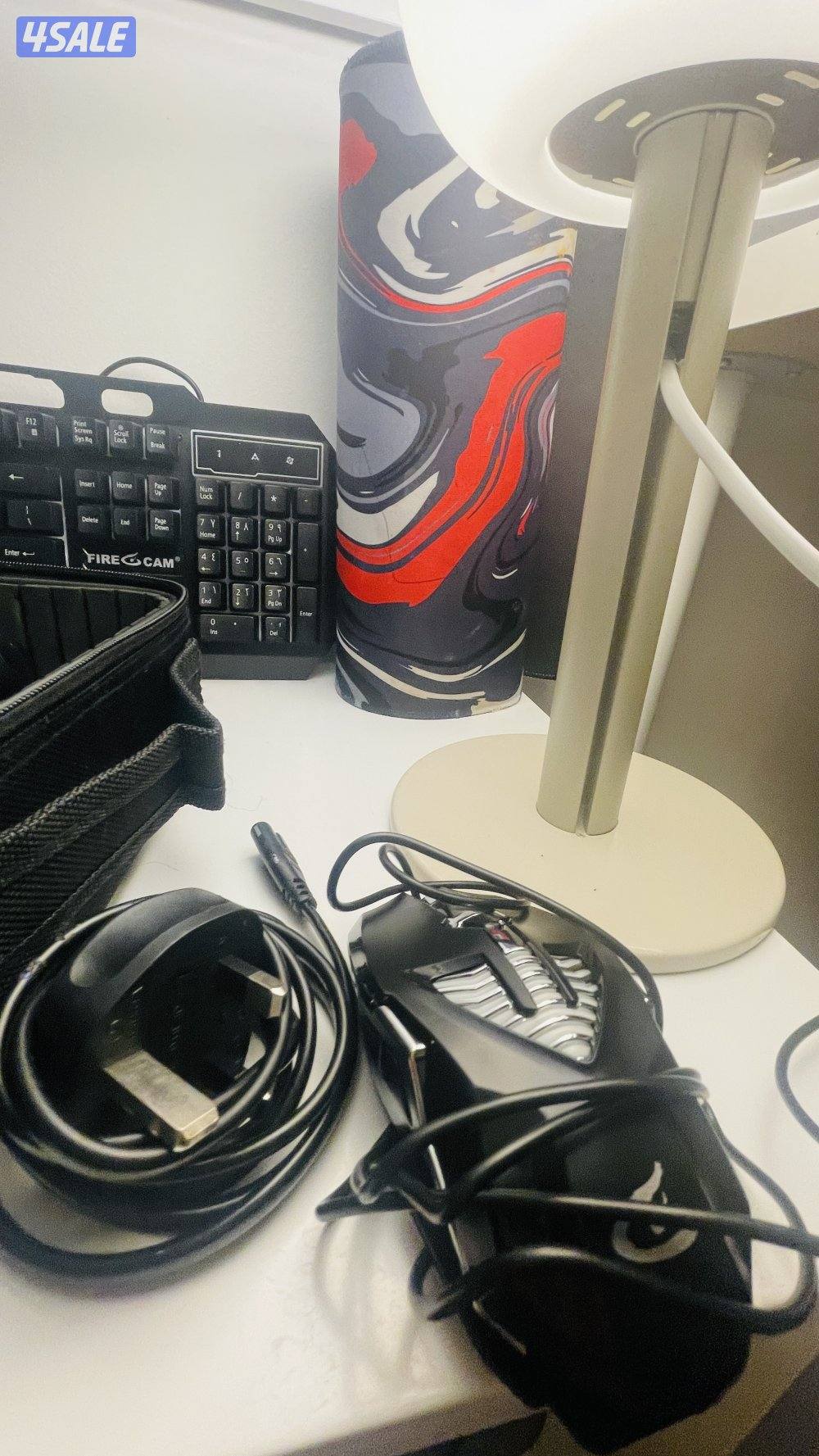 حزمة سوني مع الماوس والكيبورد و سماعه جديده ماوس باد مع ٣ اتش دي بلاك٣2