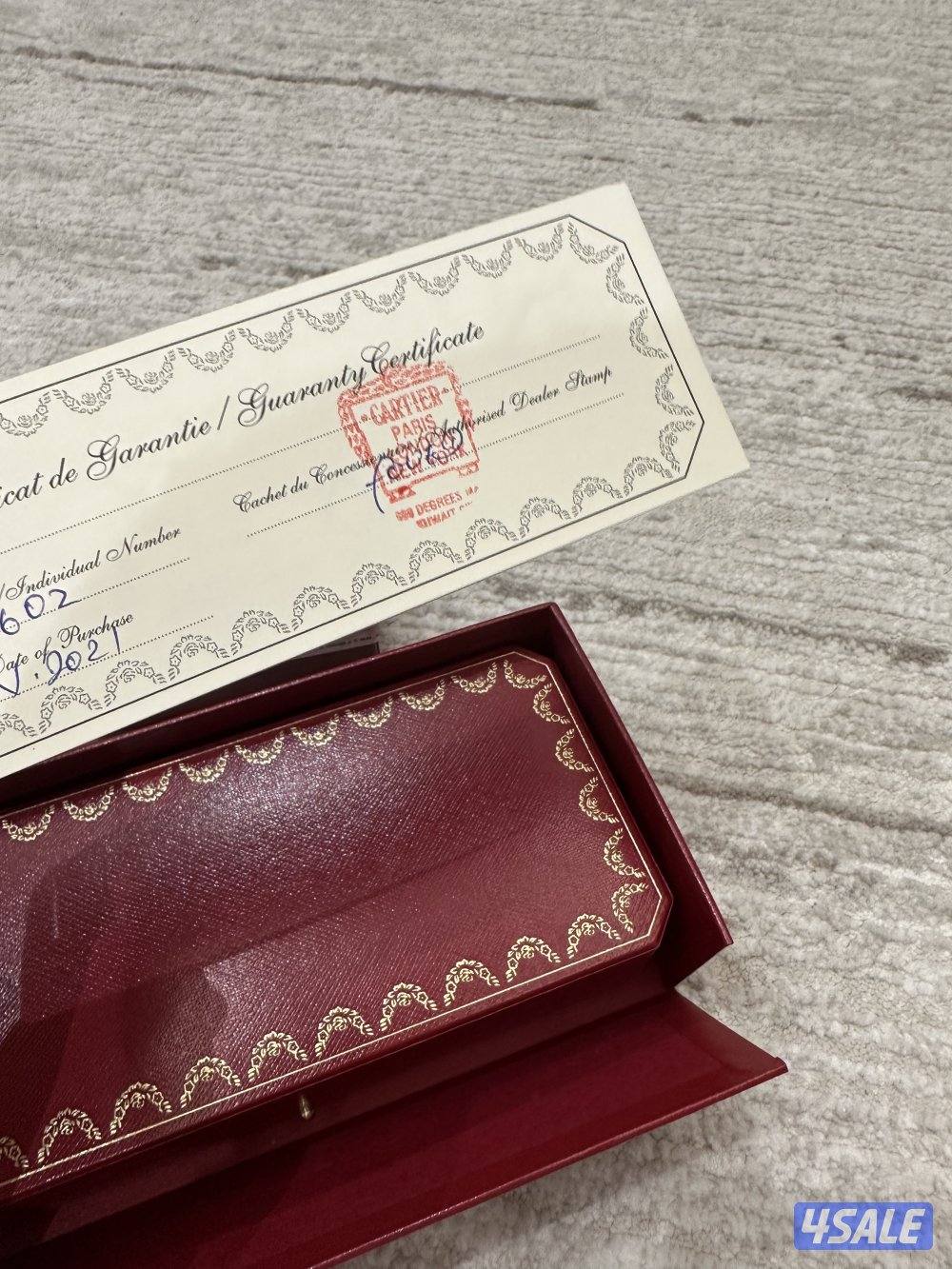 للبيع قلم كارتير سانتوس لمتد ادشين رباعي كالجديد مستعمل بكامل مرفقاته2