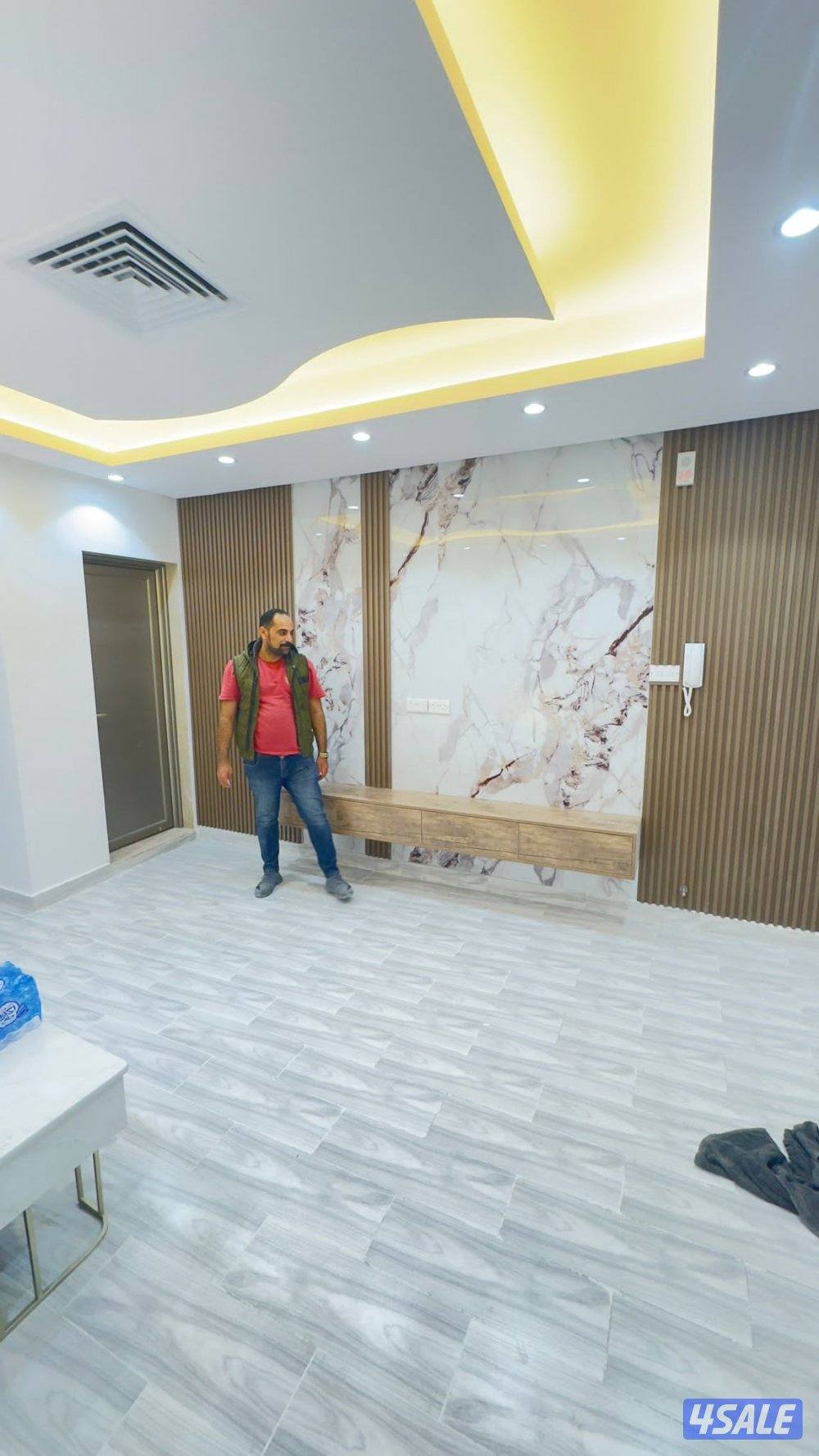 ديكورات خشب_تصميم صالات الاستقبال غرف_نوم ويجار-ثري دي-بديل خشب ملامين1