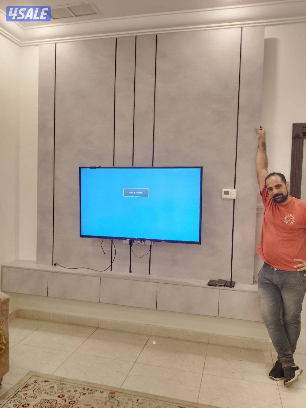 ديكورات خشب_تصميم صالات الاستقبال غرف_نوم ويجار-ثري دي-بديل خشب ملامين4