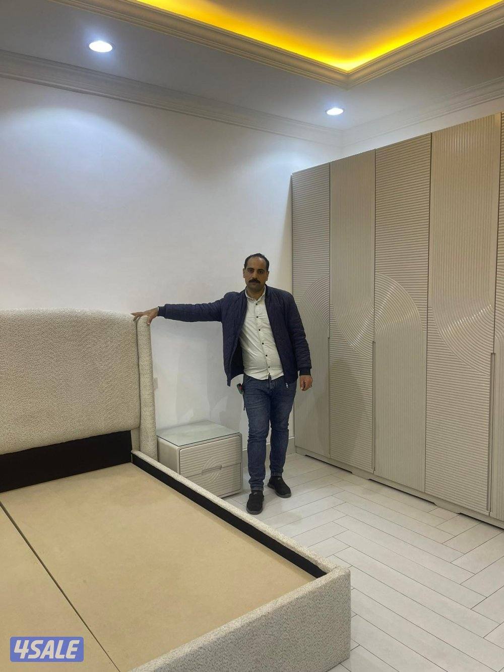 ديكورات خشب_تصميم صالات الاستقبال غرف_نوم ويجار-ثري دي-بديل خشب ملامين9