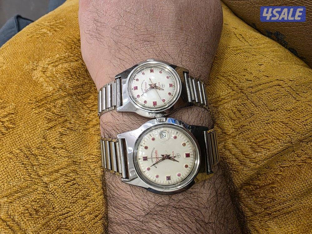 للبيع مجموعة ساعات متنوعة السعر يختلف حسب نوع الساعة10